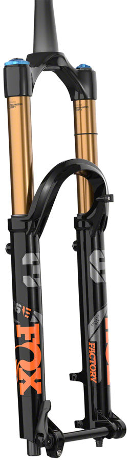 FOX 36 E-Optimized Factory Suspension Fork - 27.5", 160 mm, 15QR x 110 mm, 44 mm Offset, Shiny Black, GRIP2