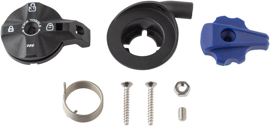 Manitou Fork Rebound Damper Knob Kit - 80mm x 100mm, Circus Comp