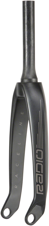 Radio Raceline Solar Carbon Fork - 1 1/8-1-1/2'', 20mm Dropouts, Matte Black