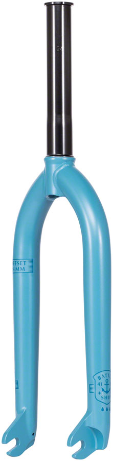 We The People Battleship Fork - 24mm Offset, Matte Dusk Blue