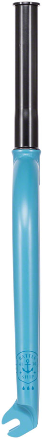 We The People Battleship Fork - 15mm Offset, Matte Dusk Blue