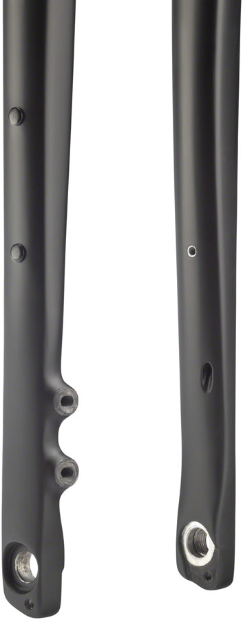 Salsa Cutthroat Carbon Deluxe V2 Fork - 29", 110x15mm Thru-Axle, 1-1/8" Tapered, Carbon, Flat Mount Disc, Matte Black
