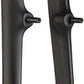 WHISKY No.7 CX Fork - QR, 1-1/8" Straight Carbon Steerer, Canti, MatteBlack