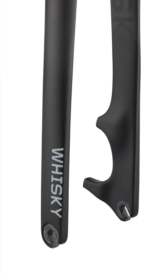 WHISKY No.7 CX Fork - QR, 1-1/8" Straight Carbon Steerer, Post MountDisc, Matte Black