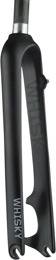 WHISKY No.7 CX Fork - QR, 1-1/8" Straight Carbon Steerer, Post MountDisc, Matte Black