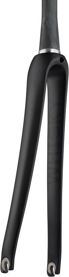 WHISKY No.7 RD Fork - QR, 1.5" Tapered Carbon Steerer, Rim Brake, Matte Black