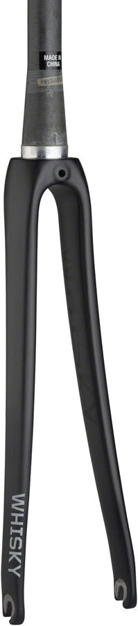 WHISKY No.7 RD Fork - QR, 1.5" Tapered Carbon Steerer, Rim Brake, Matte Black