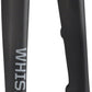 WHISKY No.7 RD Fork - 12mm Thru-Axle, 1.5" Tapered Carbon Steerer, Flat Mount Disc, Matte Black
