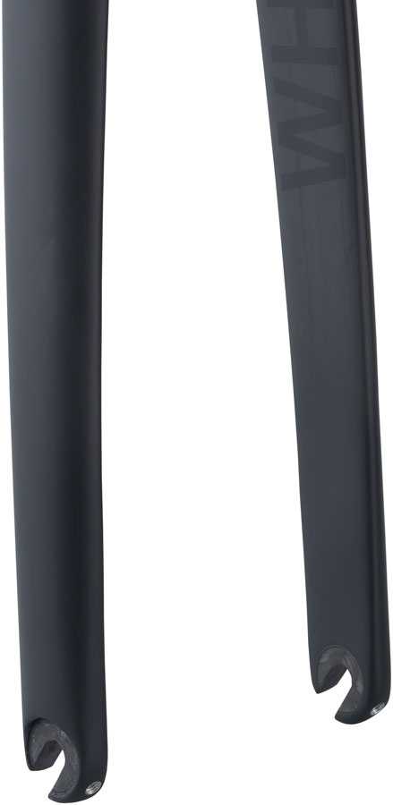 WHISKY No.7 Road Fork - QR, 1-1/8" Straight Carbon Steerer, Rim Brake ,Matte Black