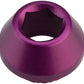 Wolf Tooth 12mm Rear Thru Axle Axle Cap Purple