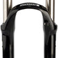 SR Suntour XCR Air 24 Suspension Fork - 24", 1-1/8" Threadless Steerer, 63mm, Disc, Black
