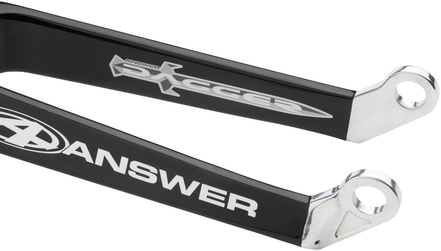 Answer BMX Dagger Pro Fork - 20", 20mm Dropout, Tapered, Black