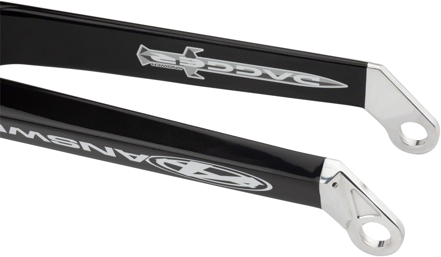 Answer BMX Dagger Pro Fork - 24", 20mm Dropout, Black