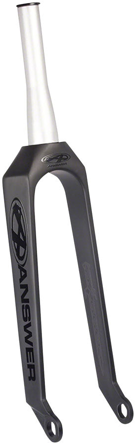 Answer Dagger Pro BMX Race Fork - 24", Tapered, 20mm Dropout, Black