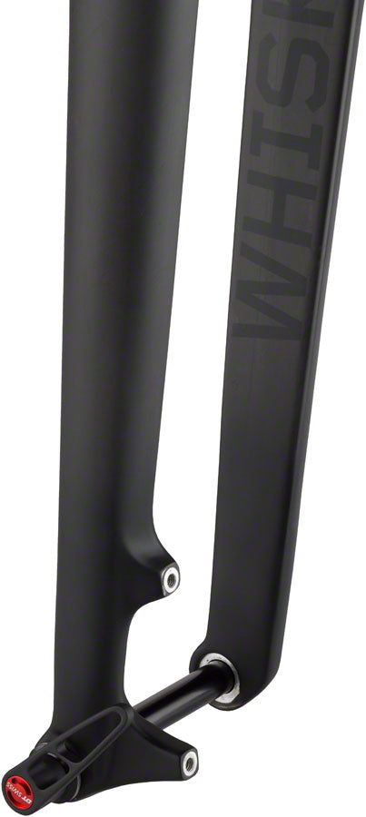 WHISKY No.9 MTN Fork - 29", Post Mount Disc, 15 x 100 mm, 1.5" Tapered Carbon Steerer, Matte Black