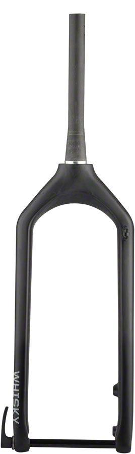 WHISKY No.9 Fat Fork - 15 x 150mm Thru-Axle, 1.5" Tapered Carbon Steerer ,Post Mount Disc, 51mm Offset, Matte Black