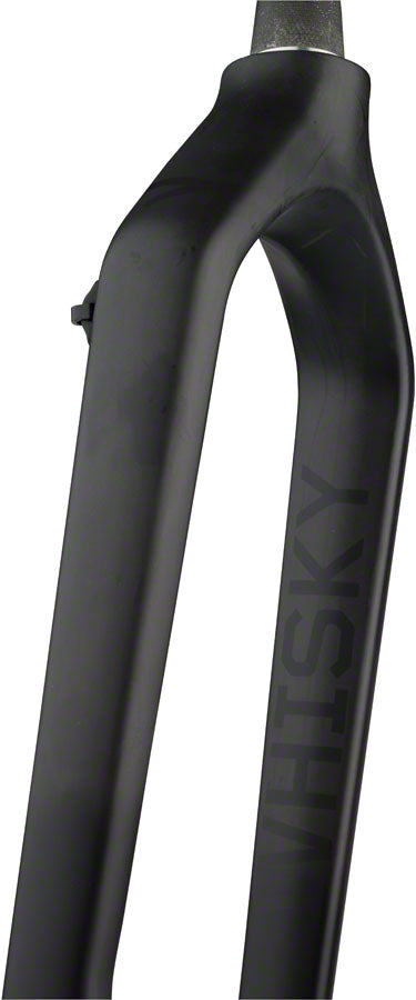 WHISKY No.9 Fat Fork - 15 x 150mm Thru-Axle, 1.5" Tapered Carbon Steerer ,Post Mount Disc, 51mm Offset, Matte Black