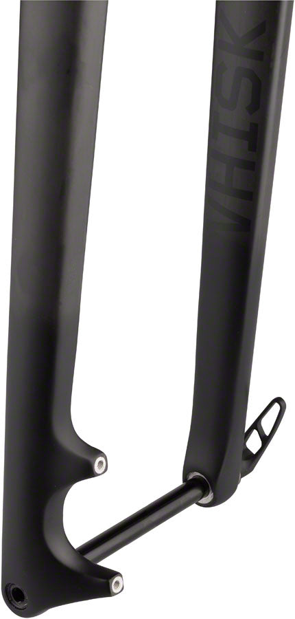 WHISKY No.9 Fat Fork - 15 x 150mm Thru-Axle, 1.5" Tapered Carbon Steerer ,Post Mount Disc, 51mm Offset, Matte Black