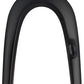WHISKY No.9 CX Flat Mount Fork - 12mm Thru-Axle, 1-1/8" Carbon Steerer ,Matte Black