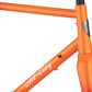 All-City Zig Zag Frameset - 700c, Steel, Orange/Red Fade, 52cm