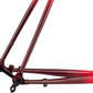 All-City Zig Zag Frameset - 700c, Steel, Orange/Red Fade, 52cm