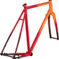 All-City Zig Zag Frameset - 700c, Steel, Orange/Red Fade, 55cm