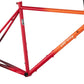 All-City Zig Zag Frameset - 700c, Steel, Orange/Red Fade, 58cm