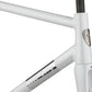 All-City Thunderdome Frameset - 700c, Aluminum, Polished Pearl, 61cm