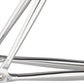 All-City Thunderdome Frameset - 700c, Aluminum, Polished Pearl, 49cm