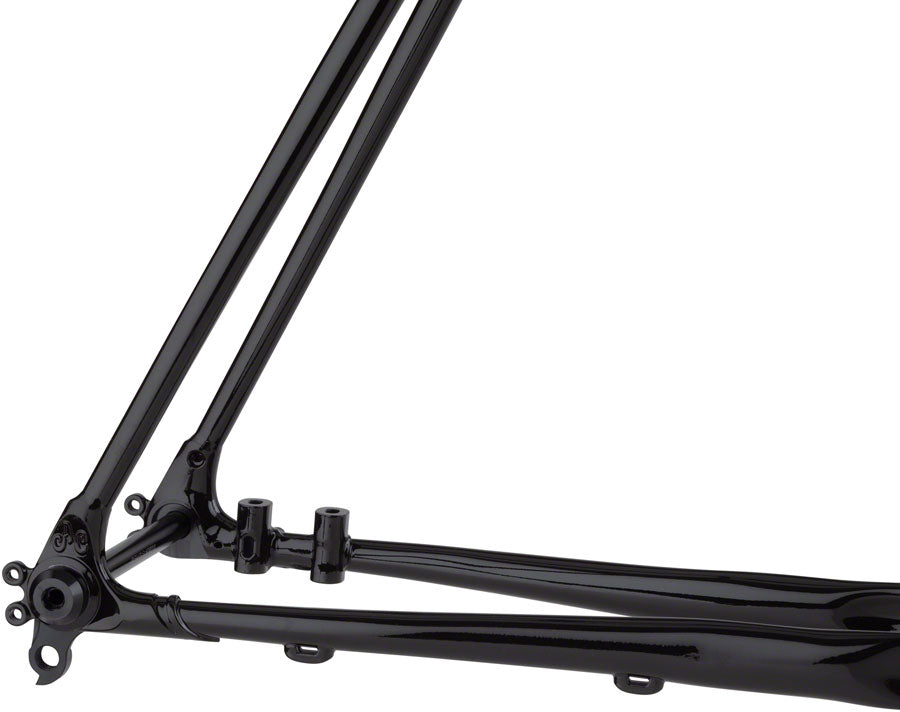All-City Gorilla Monsoon Frameset - 650b, Steel, Charred Berry, 52cm