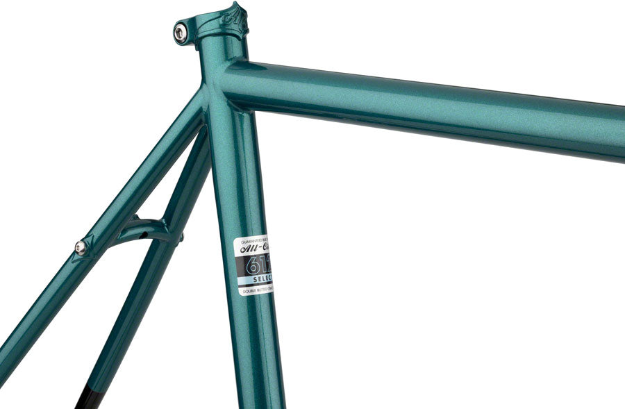 All-City Super Professional Frameset - 700c / 650b, Steel, Night Jade, 55cm