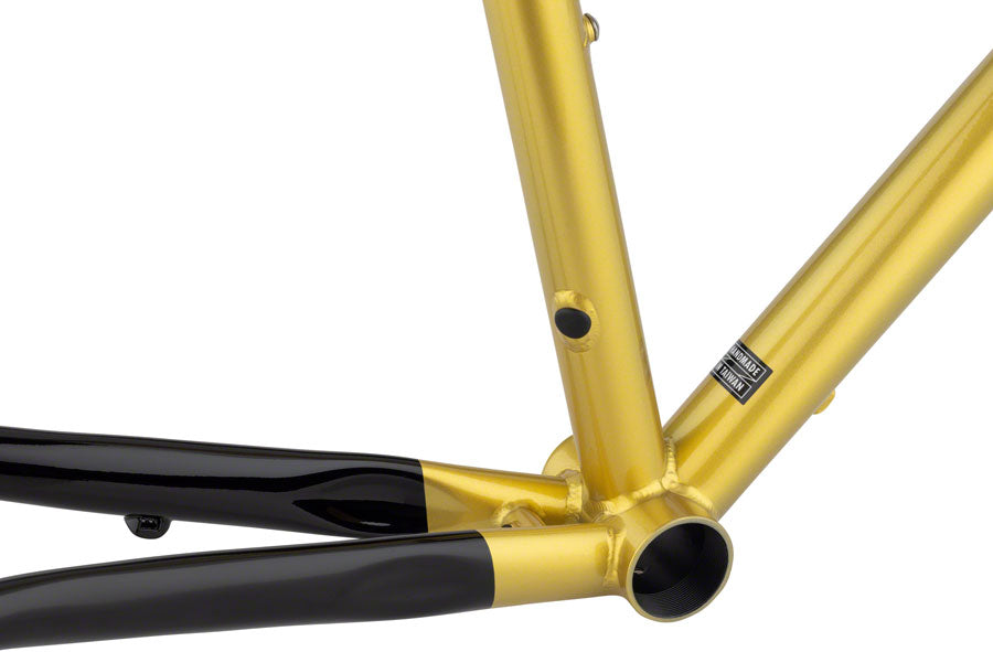 All-City Zig Zag Frameset - 700c, Steel, Golden Leopard, 46cm