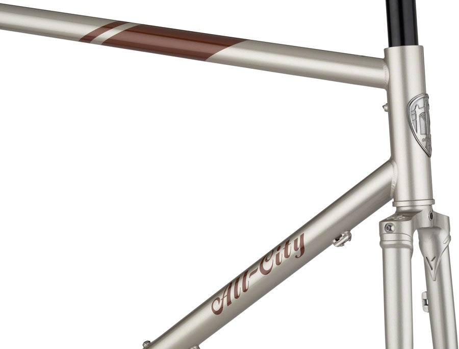 All-City Space Horse Frameset - 700c/650b, Steel, Champagne Shimmer, 61cm