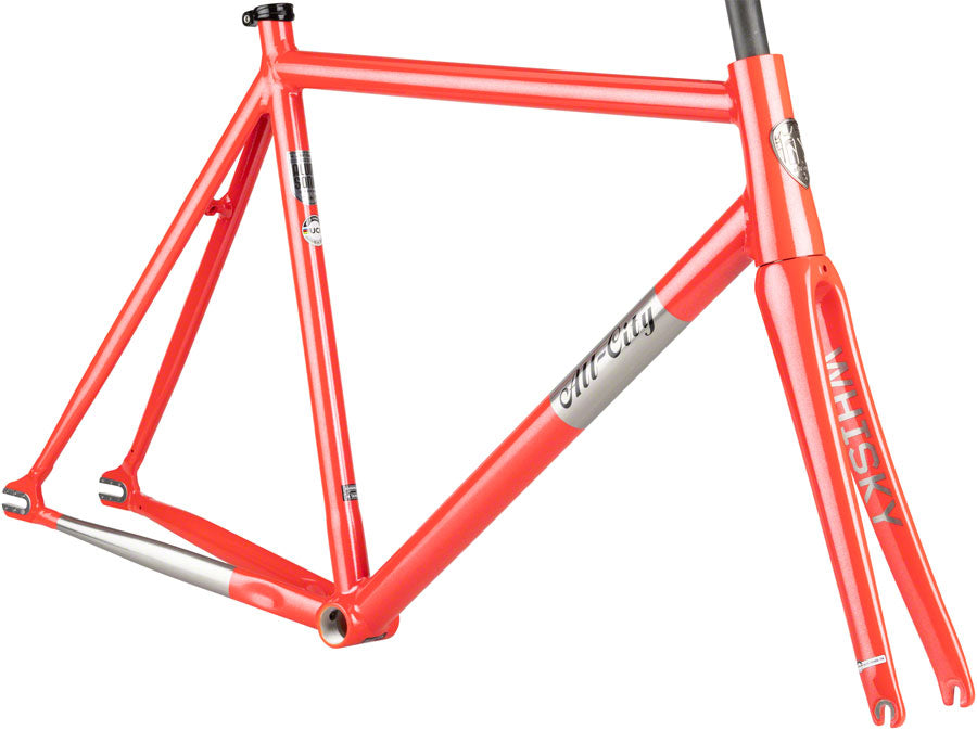 All-City Thunderdome Frameset - 700c, Aluminum, Hot Pink Blink, 58cm