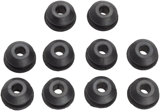 Jagwire Frame Plug Refill Bag - Fits 3.0mm Shimano Di2 with Straight Entry and 8.0mm Round Frame Port, Bag/10 Plugs