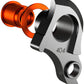 Wheels Manufacturing Universal Derailleur Hanger - 404-3, For Frames designed to accept SRAM UDH, Black/Orange