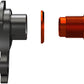 Wheels Manufacturing Universal Derailleur Hanger - 404-3, For Frames designed to accept SRAM UDH, Black/Orange