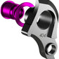 Wheels Manufacturing Universal Derailleur Hanger - 404-7, For Frames designed to accept SRAM UDH, Black/Purple