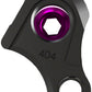 Wheels Manufacturing Universal Derailleur Hanger - 404-7, For Frames designed to accept SRAM UDH, Black/Purple