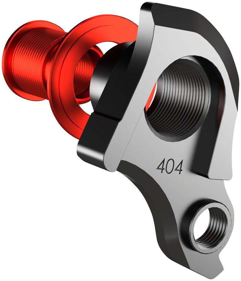 Wheels Manufacturing Universal Derailleur Hanger - 487-1, For Trek ABP MTB Frames designed to accept SRAM UDH, Black/Red