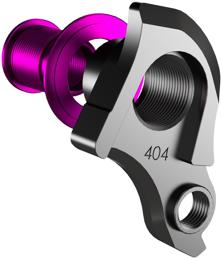 Wheels Manufacturing Universal Derailleur Hanger - 487-7, For Trek ABP MTB Frames designed to accept SRAM UDH, Black/Purple