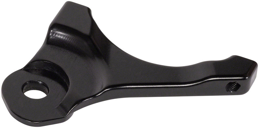Radio Raceline Helium Expert Disc Brake Mount - Fits Helium, Junior, and Expert frames, 10mm, Black