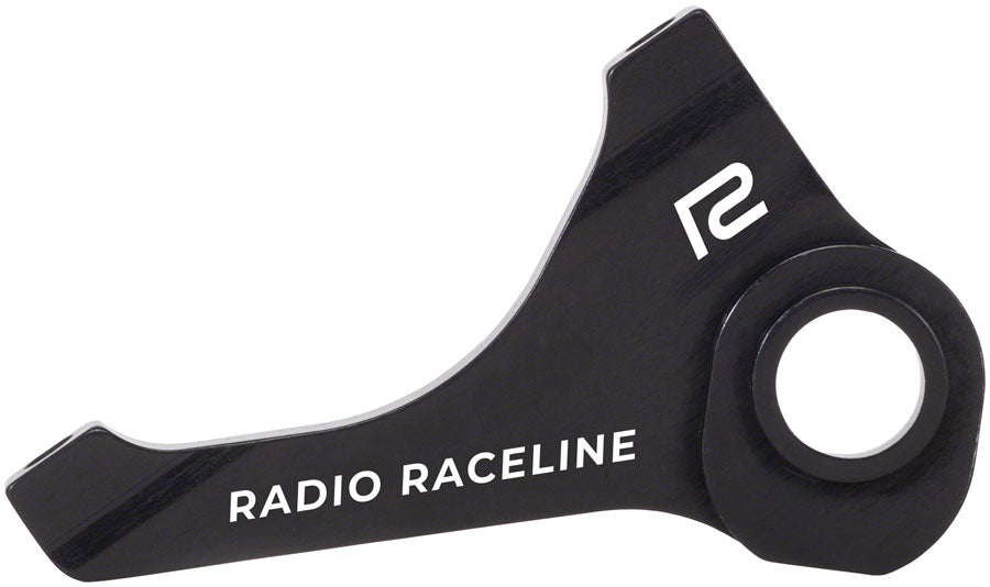Radio Raceline Helium Expert Disc Brake Mount - Fits Helium, Junior, and Expert frames, 10mm, Black
