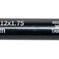 Burley Coho Thru-Axle Hitch - 12 x 1.75mm, 209mm