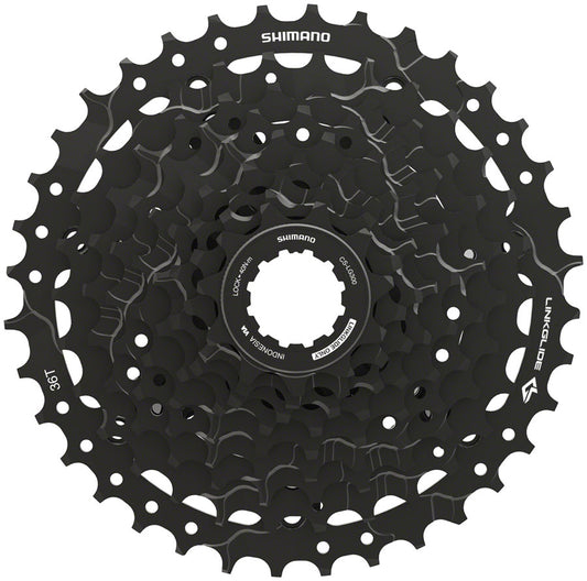 Shimano CUES CS-LG300-9 Cassette - 9-Speed, 11-36t, Black