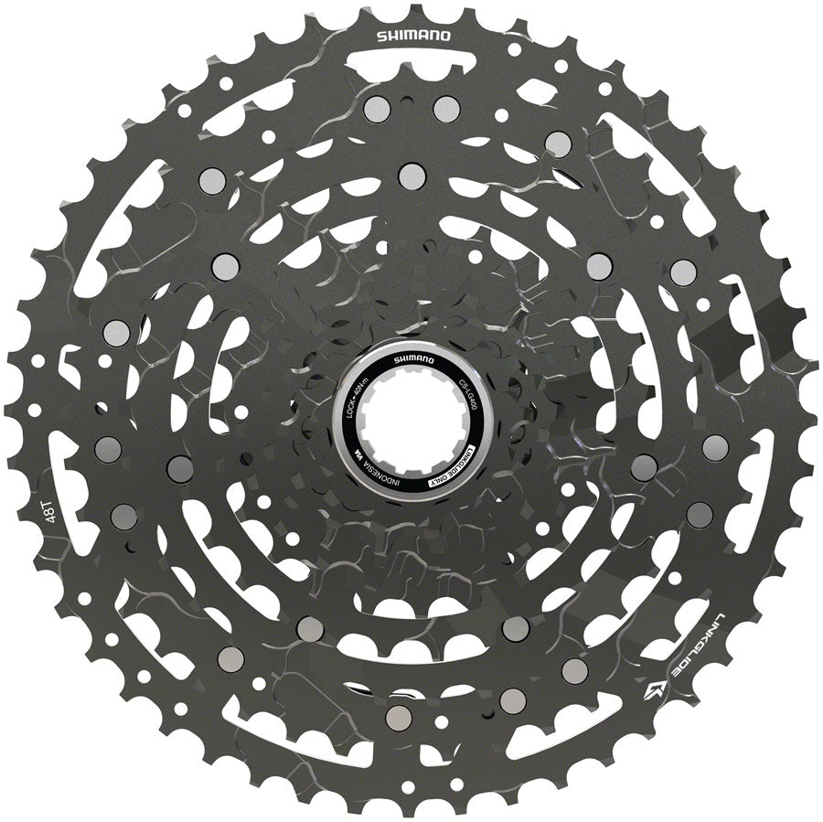 Shimano CUES CS-LG400-10 Cassette - 10-Speed, 11-48t, Black