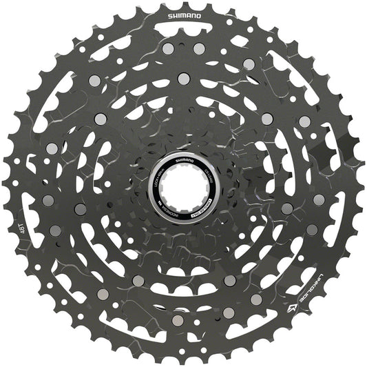 Shimano CUES CS-LG400-10 Cassette - 10-Speed, 11-48t, Black