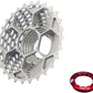 Prestacycle UniBlock PRO Cassette - 12-Speed Shimano, For HG 12 Freehub, 11-30, Silver