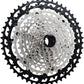 Shimano XT CS-M8100 Cassette - 12-Speed, 10-51t, Silver/Black, Micro Spline