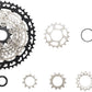 Shimano XT CS-M8100 Cassette - 12-Speed, 10-51t, Silver/Black, Micro Spline